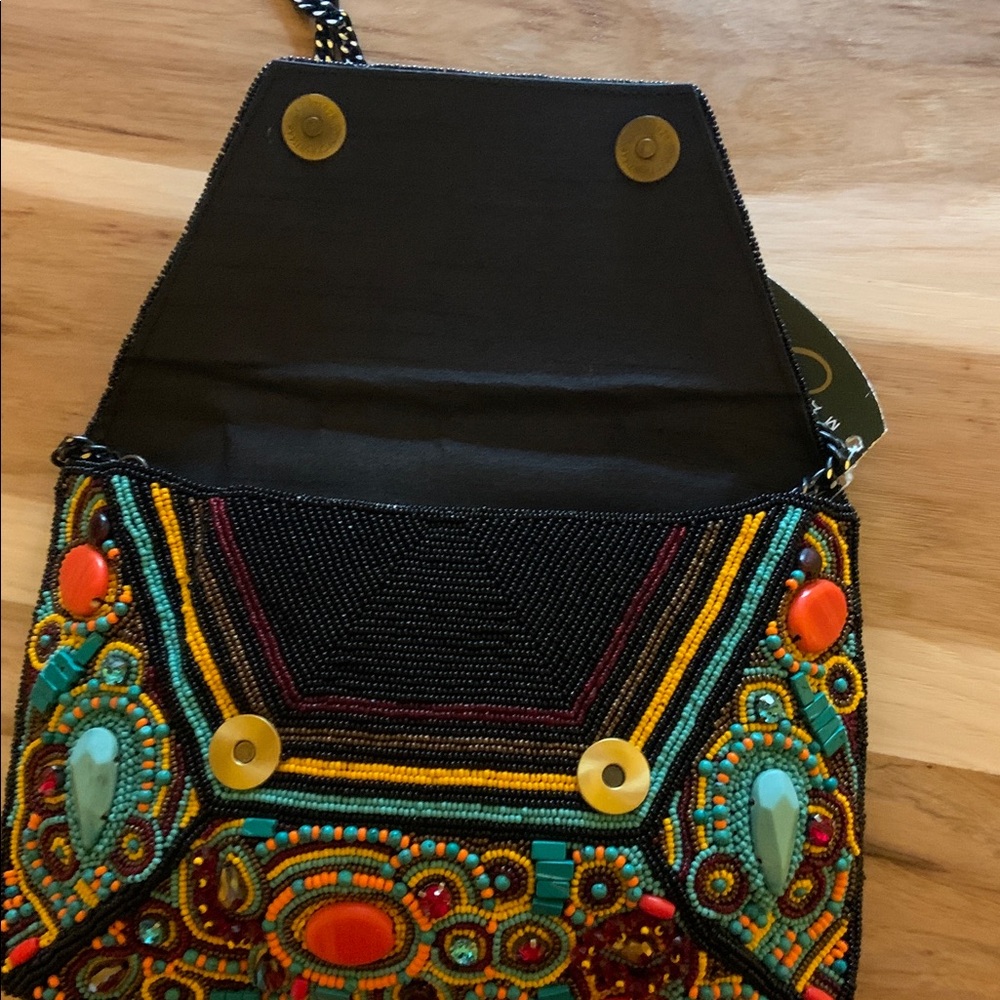 Mary Frances Vibrant Beaded Clutch - Picture 7 of 12